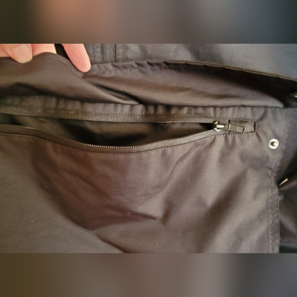 Huf Streetwear Half Zip Pullover Hooded Raincoat - Picture 4 of 8